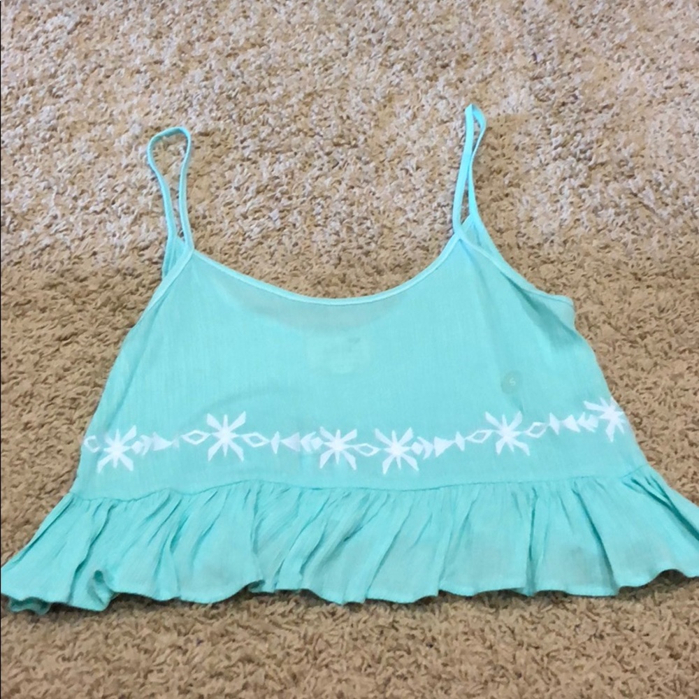 NWT seafoam top